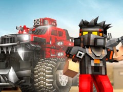 Xogo Blocky Cars: Car Battle