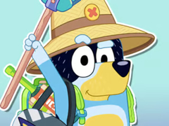 Xogo Jigsaw Puzzle: Bluey Happy Father's Day