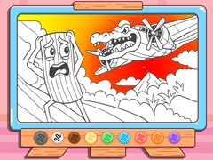 Xogo Coloring Book: Bombardino Crocodilo