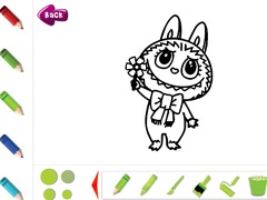 Xogo Labubu Coloring Pages