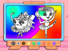 Xogo Coloring Book: Ballerina Cappuccin