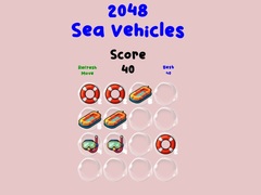 Xogo 2048 Sea Vehicles