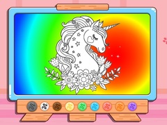 Xogo Coloring Book: Glitter Unicorn
