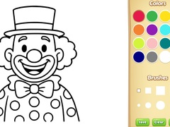 Xogo Clown Coloring Book