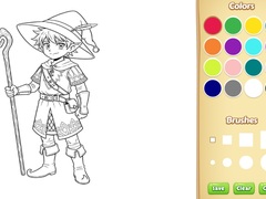 Xogo Elf Coloring Book