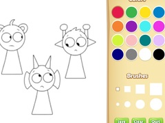 Xogo Sprunki Coloring Pages
