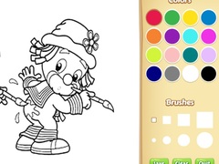 Xogo Clown Coloring Book For Adults
