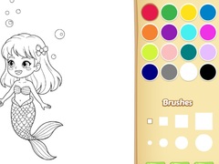 Xogo Mermaid Coloring Book For Kids