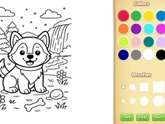 Xogo Dog Coloring Book