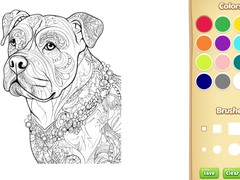 Xogo Dog Coloring Book for Adults
