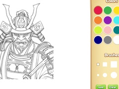 Xogo Samurai Coloring Book