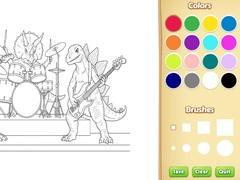 Xogo Dinosaur Coloring Book For Kids