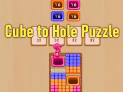 Xogo Cube to Hole Puzzle