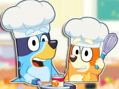 Xogo Jigsaw Puzzle: Bluey & Bingo Fancy Cooking