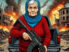 Xogo Grandma with machine-gun: Apocalypsis