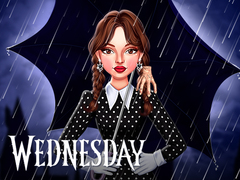 Xogo Celebrity Wednesday Addams Style