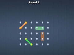 Xogo Move the Rubber Bands Logic puzzle