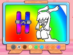 Xogo Coloring Book: Alphabet Lore H