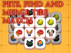Xogo Pets, Find and Merge Tile Match
