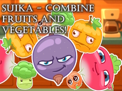 Xogo Suika - Combine fruits and vegetables!