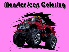 Xogo Monster Jeep Coloring