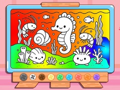 Xogo Coloring Book: Kawaii Sea Animals