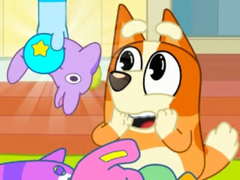 Xogo Jigsaw Puzzle: Bluey Toy Claw Machine