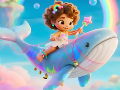 Xogo Jigsaw Puzzle: Whale In Clouds