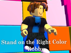Xogo Stand on the Right Color Robby