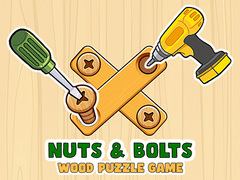 Xogo Nuts & Bolts Wood Puzzle Game