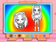 Xogo Coloring Book: Mira Kpop Demon Hunters