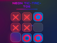 Xogo Neon Tic Tac Toe