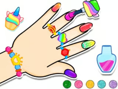 Xogo Coloring Book: Nail Art & Bracelet Diy