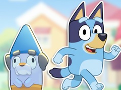 Xogo Jigsaw Puzzle: Bluey & Bingo Obstacle Course