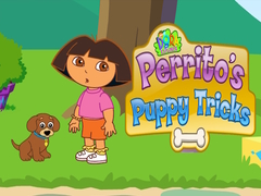 Xogo Dora the Explorer Perrito's Puppy Tricks
