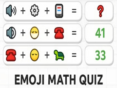 Xogo Emoji Math Quiz
