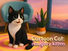 Xogo Cartoon Сat: naughty kitten