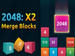 Xogo 2048:X2 Merge Blocks