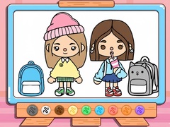 Xogo Coloring Book: Toca Boca Back To School