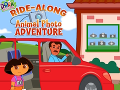 Xogo Dora The explorer Dora's Ride-Along Animal Photo Adventure
