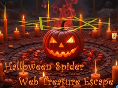 Xogo Halloween Spider Web Treasure Escape