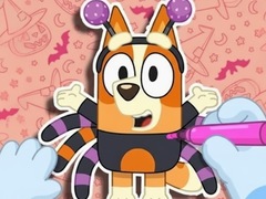 Xogo Coloring Book: Halloween Spooky Bingo & Bluey