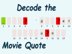 Xogo Decode the Movie Quote