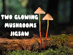 Xogo Two Glowing Mushrooms Jigsaw