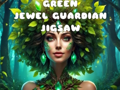 Xogo Green Jewel Guardian Jigsaw