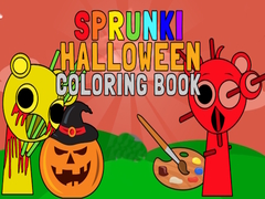 Xogo Sprunki Halloween Coloring Book