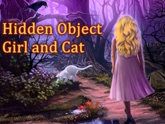 Xogo Hidden Object Girl and Cat