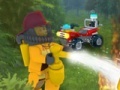Xogo Lego forest fire-fighting team