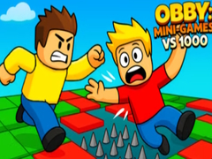 Xogo Obby: Mini-Games VS 1000