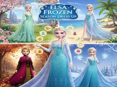 Xogo Elsa Frozen Season Dress Up